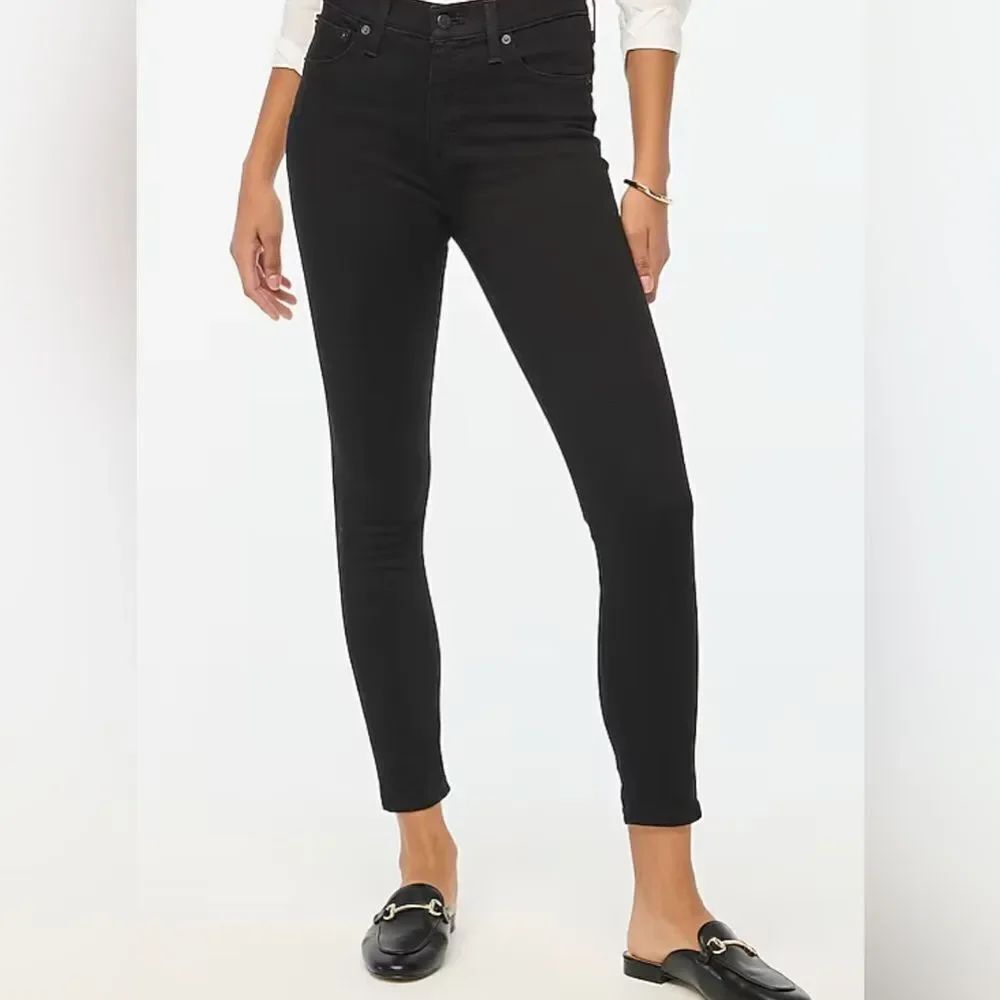 J.Crew 9" mid-rise Tall black skinny jean in signature stretch NWT Size T26